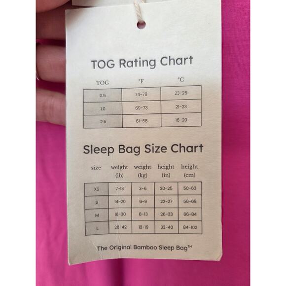 NWT Kyte Raspberry Sleep Bag 1.0 Tog - Picture 6 of 8